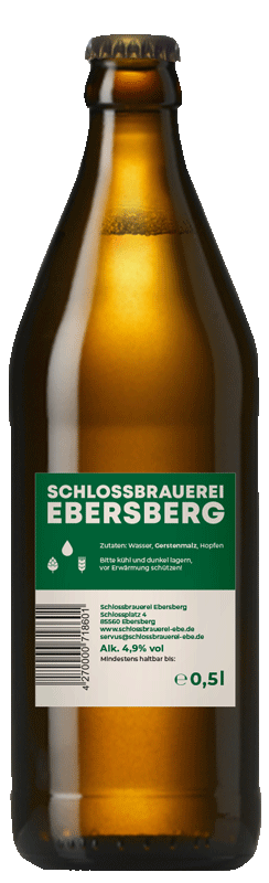 Schlossbrauerei Ebersberg Bierflasche